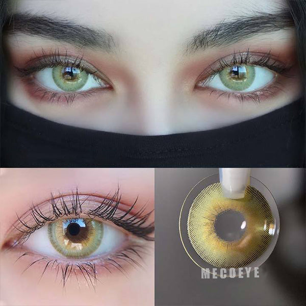 LA GIRL Green Colored Contact Lenses – Mecoeye