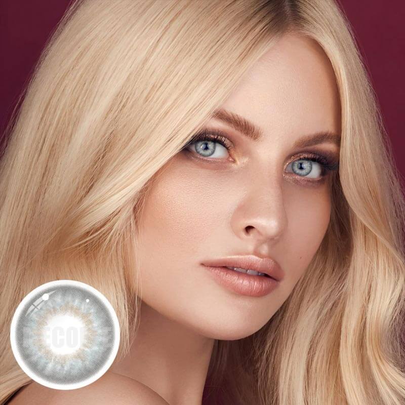 Rare Iris Grey Colored Contact Lenses Mecoeye