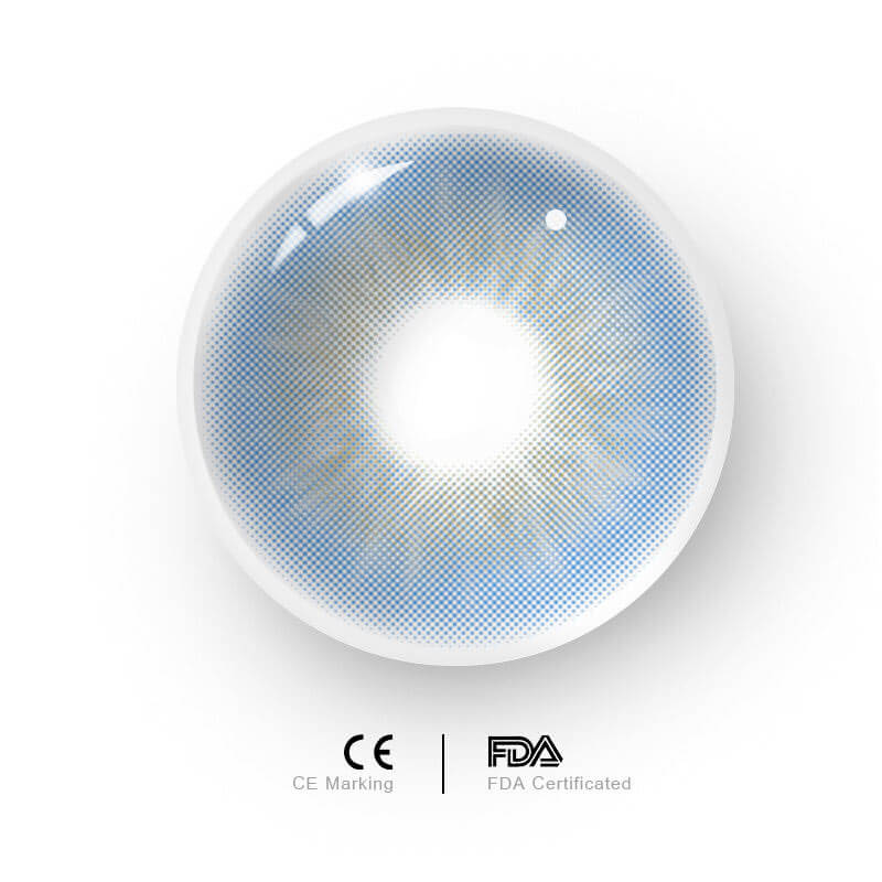 Sin Blue Colored Contact Lenses – Mecoeye